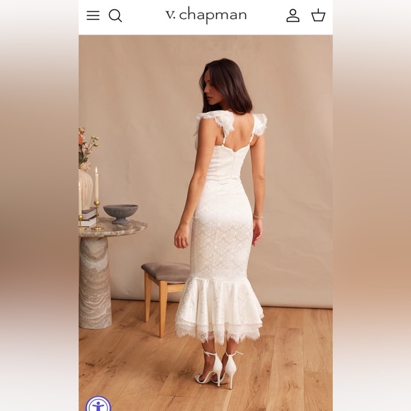 V. Chapman Rosalie Dress - Picture 2 of 3